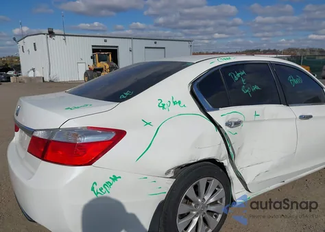 2013 Honda Accord Ex z USA, uszkodzony, nr VIN 1HGCR2F77DA044985